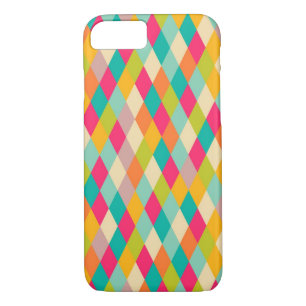 Harlequin vintage pattern Case-Mate iPhone case