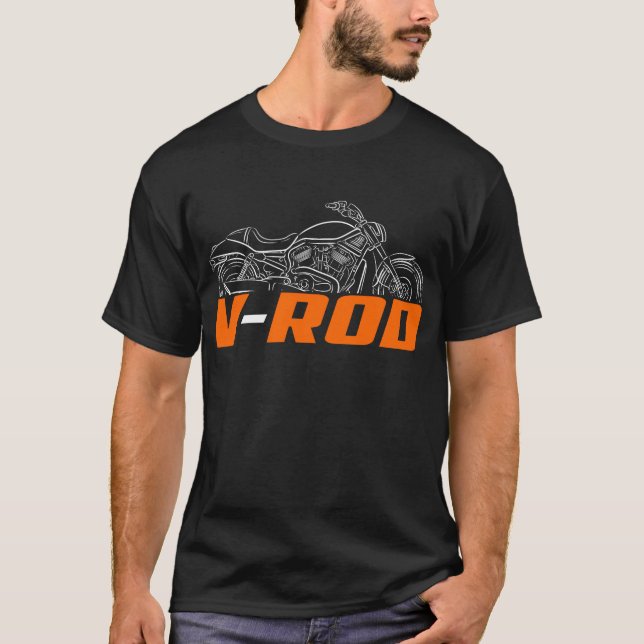 Harley-Davidson VRSCA V-Rod 2002-2006 T-Shirt (Front)