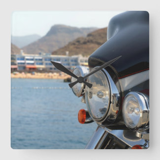 Harley Fairing Square Wall Clock