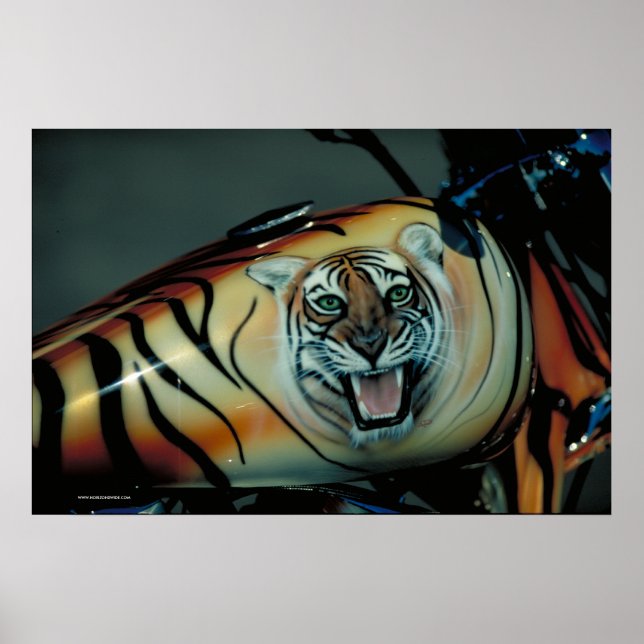 Harley Fuel Tank - S.D. Poster (Front)