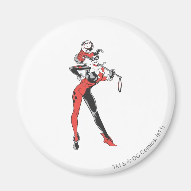 Harley Quinn 4 Magnet (Front)
