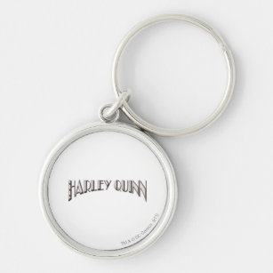Harley Quinn - Logo Key Ring