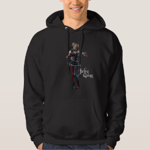 Harley Quinn With Fuzzy Dice Hoodie