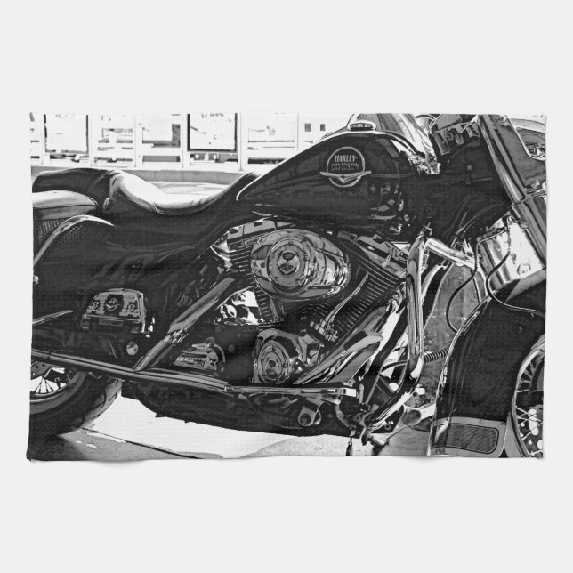 Harley Tea Towel (Horizontal)