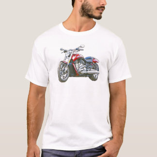 Harley VRSCF V Rod  Hand Painted Art Brush Shirt