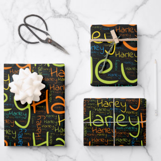 Harley Wrapping Paper Sheet