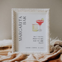 HARLOW Margarita Bar Sign