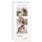 HARLOW Photo Strip Minimalist Save The Date 4x9