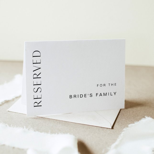 HARLOW Wedding Reserved 5x7 Folded Card (Creator Uploaded)