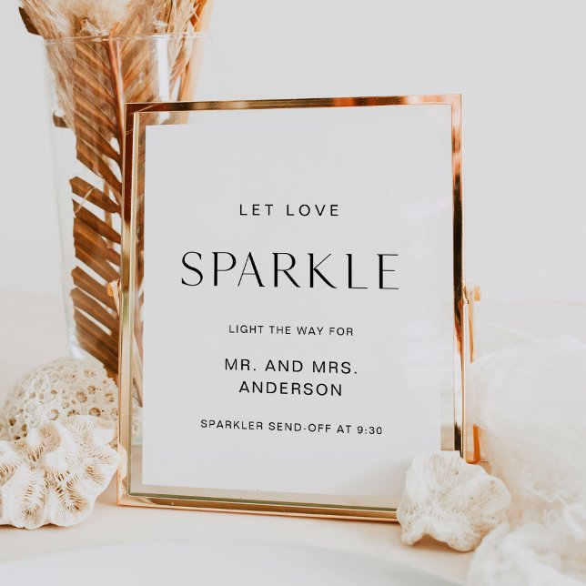 HARLOW Wedding Sparkler Send Off Sign (Creator Uploaded)