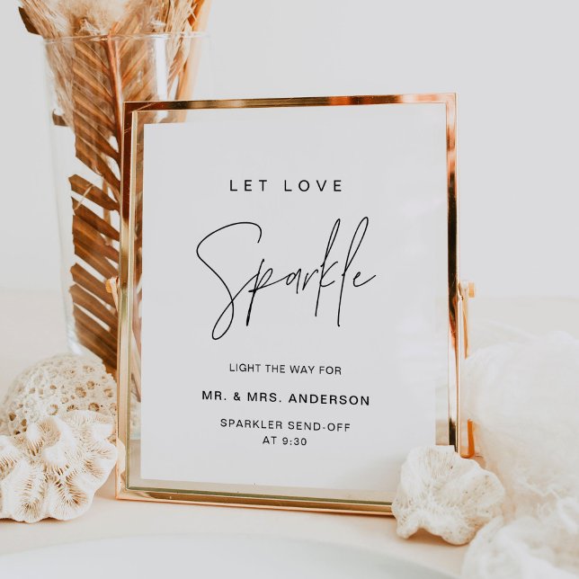 HARLOW Wedding Sparkler Send Off Sign (Creator Uploaded)