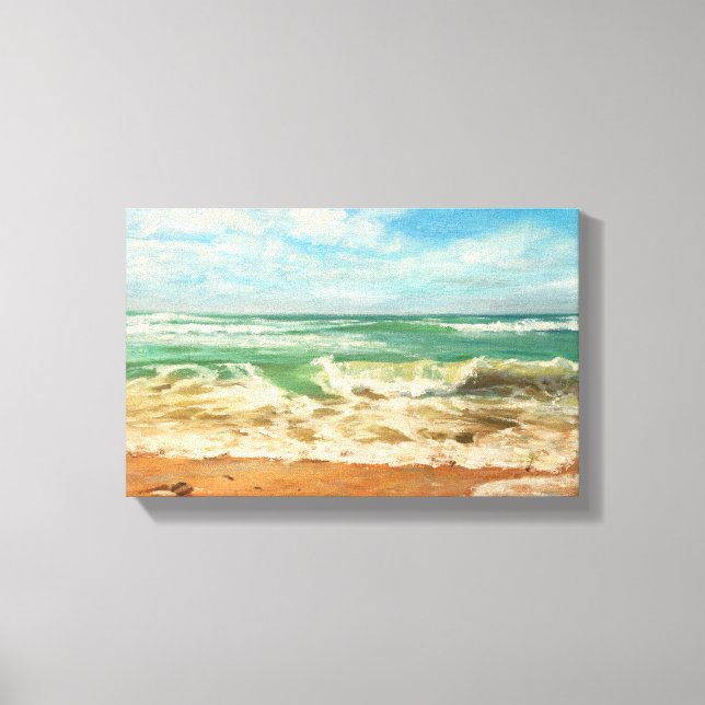 Harlyn Bay Canvas Print (Front)