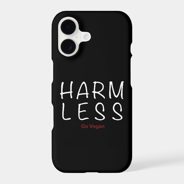 Harm Less - Go Vegan (Light Version) (Back)