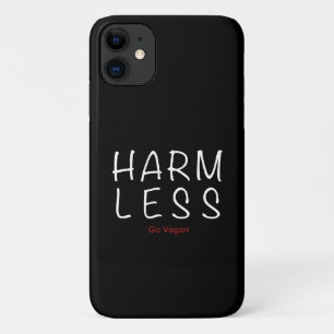 Harm Less - Go Vegan (Light Version) Case-Mate iPhone Case