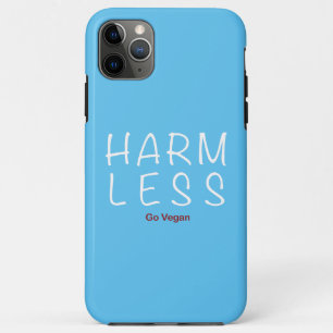 Harm Less - Go Vegan (Light Version) Case-Mate iPhone Case
