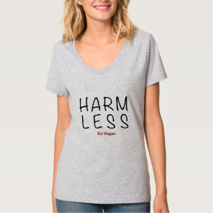 Harm Less - Go Vegan T-Shirt