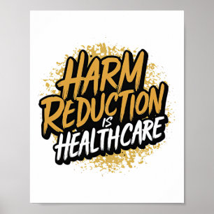 Harm Reduction Is Healthcare Overdose Awareness Sc Poster