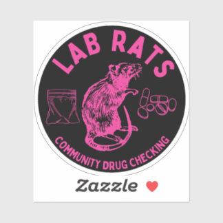 Harm Reduction Sisters Lab Rats Logo