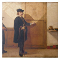 Harmensz van Rijn Rembrandt (1606-69) Knocking on
