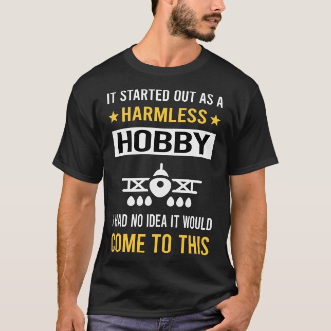 Harmless Hobby Crop Duster T-Shirt (Front)