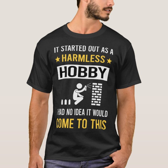Harmless Hobby Graffiti T-Shirt (Front)
