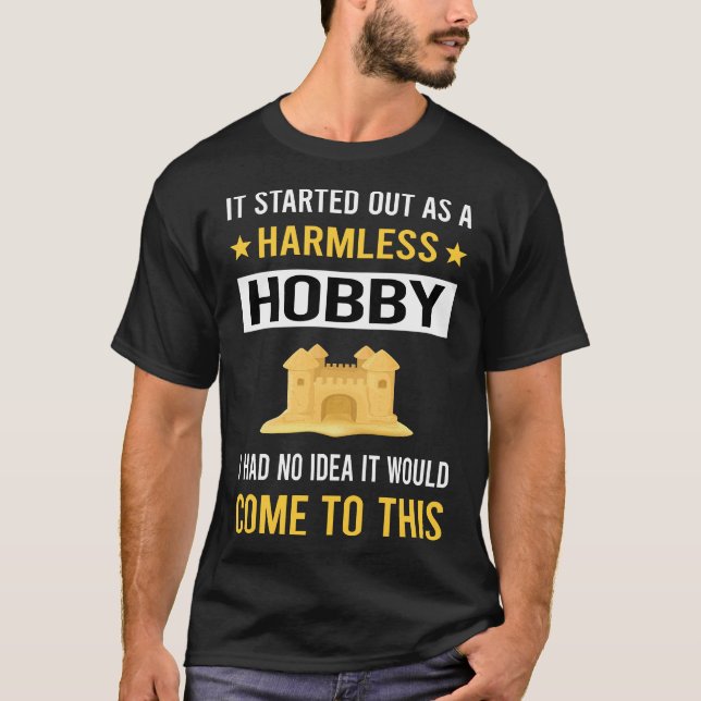 Harmless Hobby Sand Castle T-Shirt (Front)