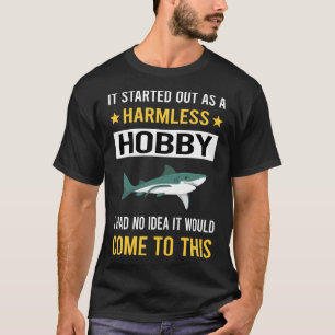 Harmless Hobby Shark Diving Diver T-Shirt