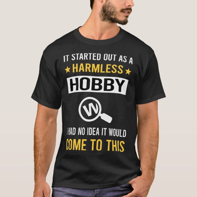Harmless Hobby Word Search T-Shirt (Front)
