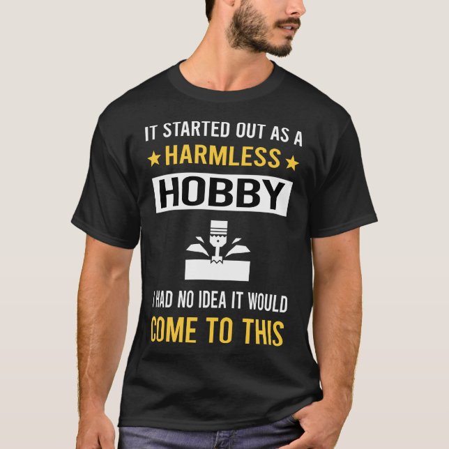 Harmless Hobbytalworking Metalworker T-Shirt (Front)