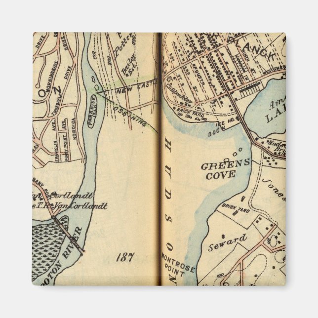 Harmon Park, New York Magnet (Front)