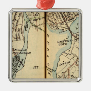 Harmon Park, New York Metal Tree Decoration