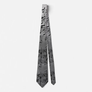 Harmonic Shades: Grey Fashion Inspired by Music Ar Tie