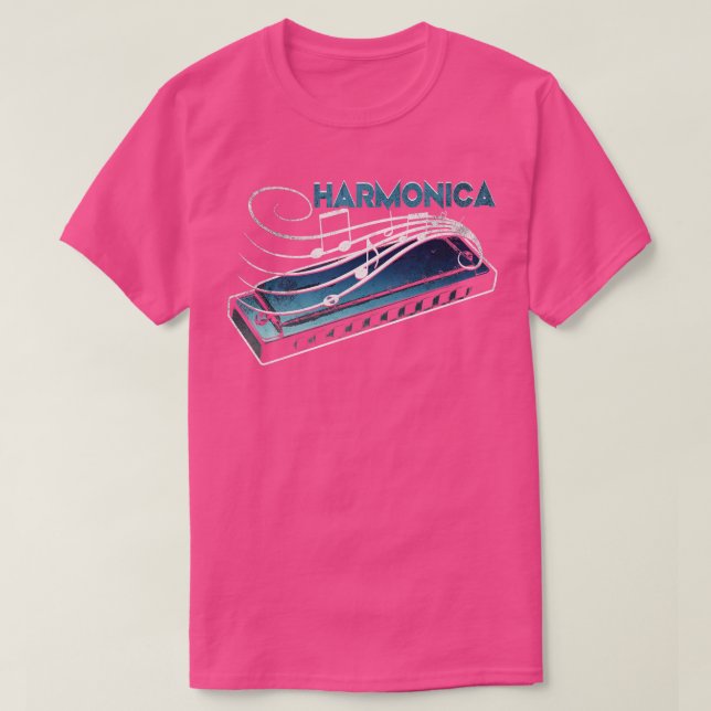 Harmonica 10 T-Shirt (Design Front)