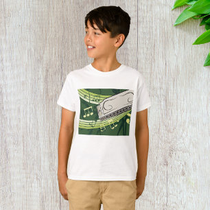 Harmonica Blues and Folk Music T-Shirt