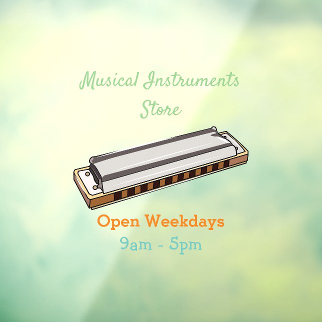Harmonica cartoon illustration (Sheet 3)