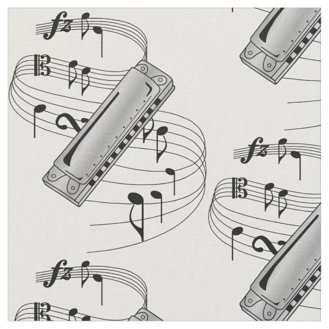 Harmonica Fabric (Close Up)