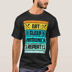 Harmonica  Harmonica Players For Men Women Kids T-Shirt