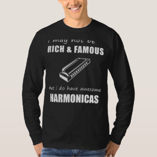 Harmonica Hero: Unleash Musical Brilliance with a T-Shirt