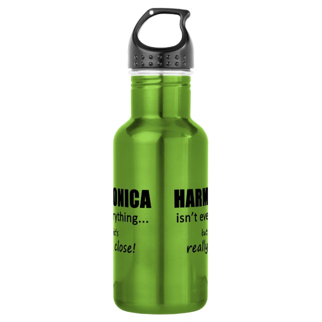 Harmonica Isn't Everything 532 Ml Water Bottle (Front)
