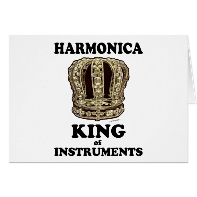 Harmonica King of Instruments (Front Horizontal)