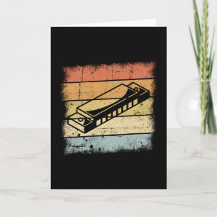 Harmonica Motif Card