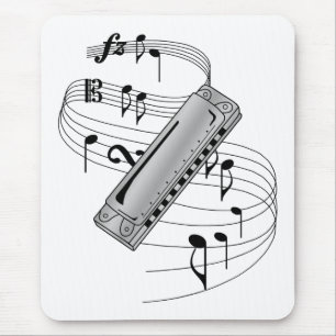 Harmonica Mouse Pad