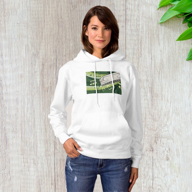 Harmonica Music Hoodie (Creator Uploaded)