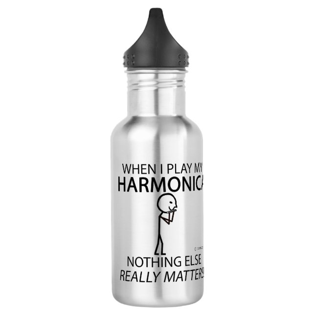 Harmonica Nothing Else Matters 532 Ml Water Bottle (Left)