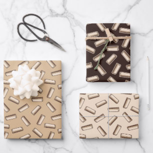 Harmonica Pattern Wrapping Paper Sheet