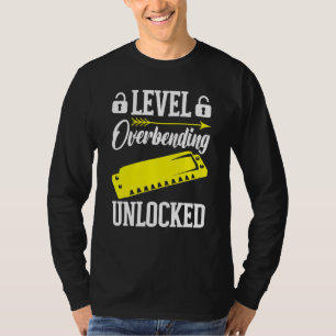 Harmonica Player Level Unlocked T-Shirt