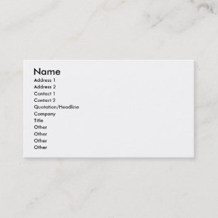 Harmonica Pop Art Business Card