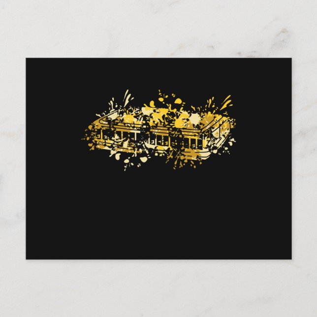 Harmonica Splash Postcard (Front)