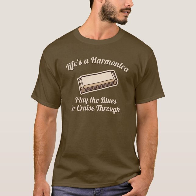 Harmonica T-Shirt (Front)