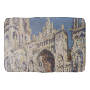 Harmonie in Blau und Gold Claude Monet Bath Mat